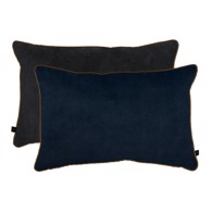 Mette Ditmer Pude - Block 40 x 60 cm Dark blue/dark grey