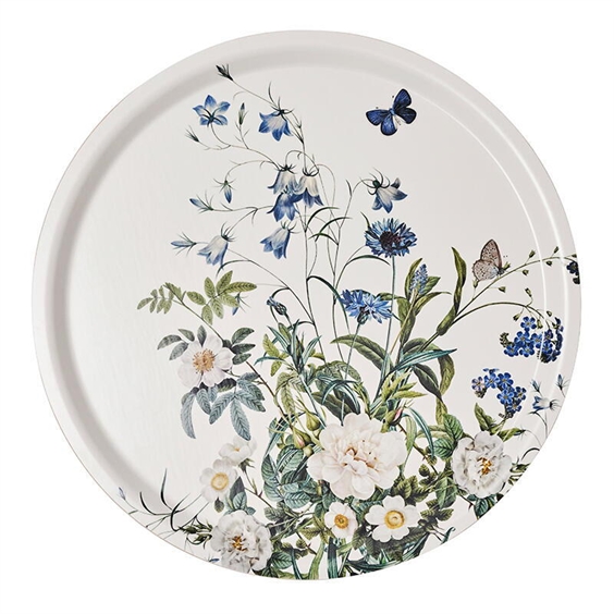 Jim Lyngvild Bakke - Blue Flower Garden - Ø38 cm