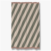 Mette Ditmer Badeforhæng - Diagonal Dark Olive