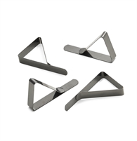 Engholm Dugklemmer - Sort - 4 stk./pk.