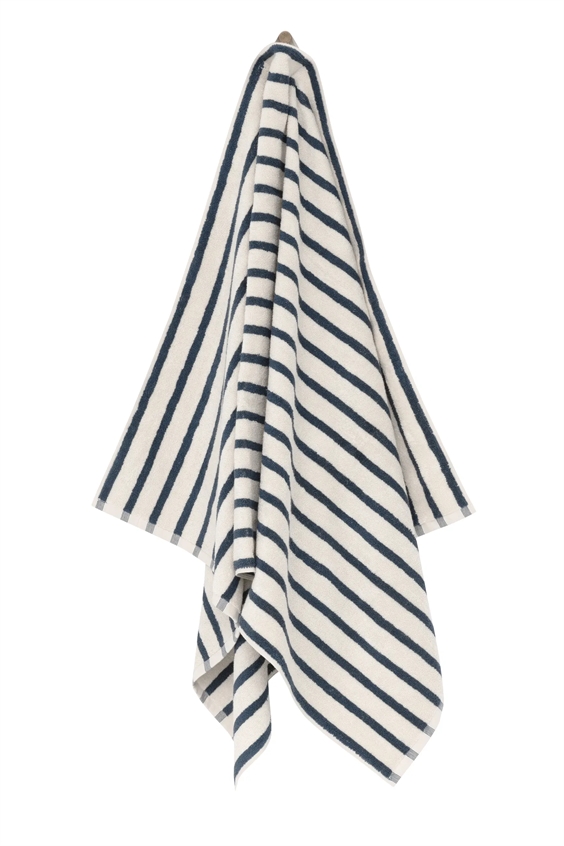 Høie of Scandinavia Håndklæde - Everyday Stripe 50 x 90 cm Blå