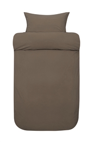 Høie of Scandinavia sengetøj - Frøya 200 x 220 cm Chocolate Brown