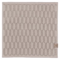 Mette Ditmer Vaskeklud - Geo 30 x 30 cm Sand - 3-pak