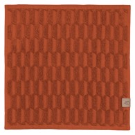 Mette Ditmer Vaskeklud - Geo 30 x 30 cm Rust - 3-pak