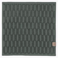 Mette Ditmer Vaskeklud - Geo 30 x 30 cm Pine Green - 3-pak