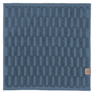 Mette Ditmer Vaskeklud - Geo 30 x 30 cm Slate Blue - 3-pak