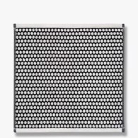 Mette Ditmer Vaskeklud - Grid 30 x 30 cm Black/Off White - 3-pak
