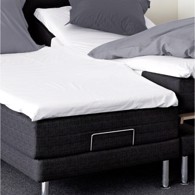 CPH Living - Percale H-Kuvertlagen 7 cm Hvid