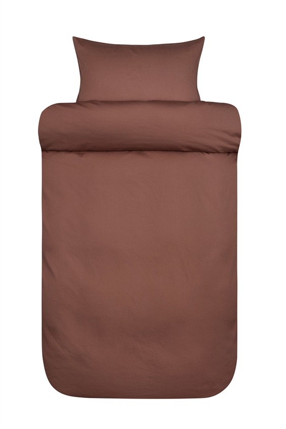 Høie of Scandinavia sengetøj - Harmoni 140 x 220 cm Reddish Brown