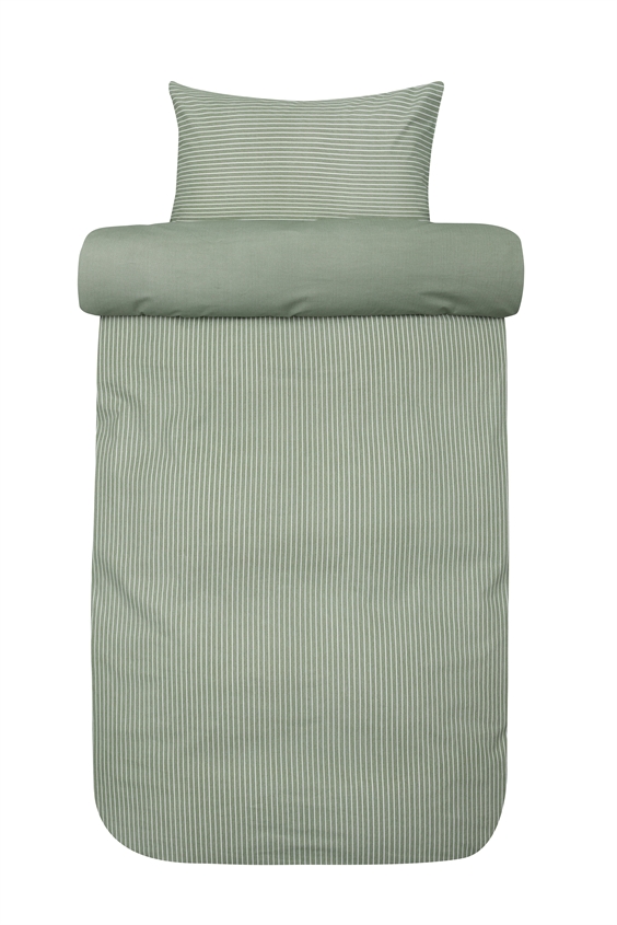 Høie of Scandinavia sengetøj - Hugo 140 x 220 cm Muted Green
