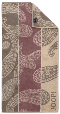 JOOP! Badehåndklæde - Contour Paisley 80 x 150 cm Mauve