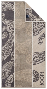 JOOP! Badehåndklæde - Contour Paisley 80 x 150 cm Taupe