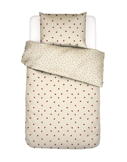 Covers & Co junior sengetøj - Ladybug Soft Yellow