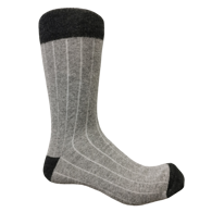 bySkagen Uldsokker - Landskrona Light Grey/Dark Grey