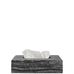 Mette Ditmer Marble Black - Tissue cover