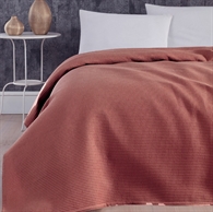 bySKAGEN Sengetæppe - Waffle 140 x 220 cm Mocca Mousse