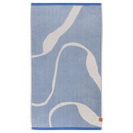 Mette Ditmer Håndklæde - Nova Arte 50 x 90 cm Light Blue/off-white - 2-pak