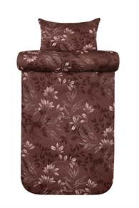 Høie of Scandinavia sengetøj - Nadja 140 x 220 cm Reddish Brown