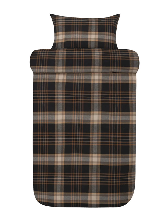 Høie of Scandinavia sengetøj - Richard Muted Black