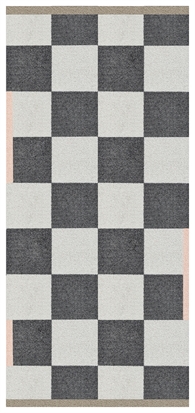 Mette Ditmer All-round måtte - Square 70 x 150 cm Dark Grey