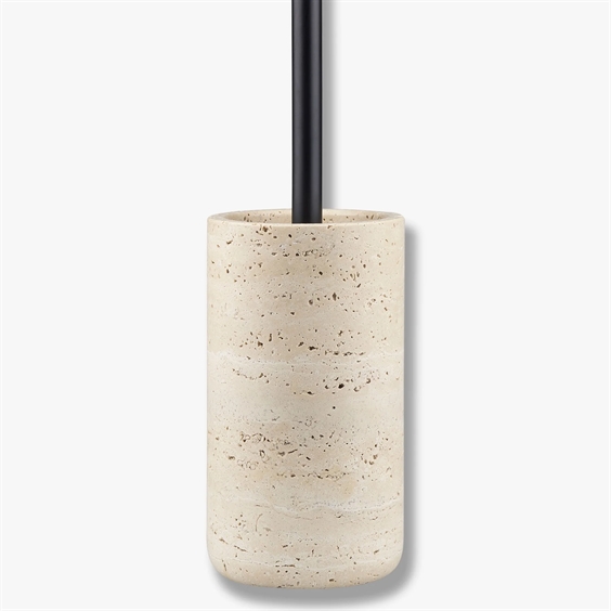Mette Ditmer Travertine Linen - Toiletbørsteholder