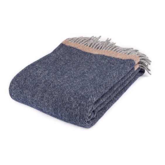 Arctic plaid - Track Blue