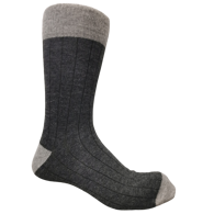 bySkagen Uldsokker - Trelleborg Dark Grey/Light Grey