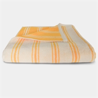 Homehagen Badehåndklæde - Retro 70 x 140 cm Yellow