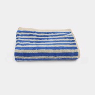Homehagen Håndklæde - Strib/tern 45 x 65 cm Aqua Blue
