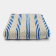 Homehagen Strandhåndklæde - Strib/tern 100 x 150 cm Aqua Blue
