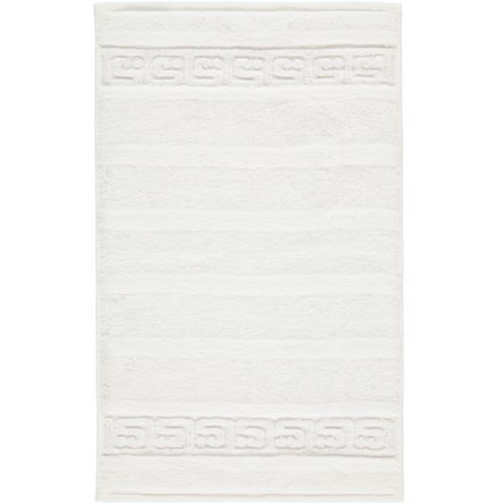 Cawö Gæstehåndklæde - Nobless 30 x 50 cm White 