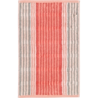 Cawö Gæstehåndklæde - Noblesse Harmony Streifen 30 x 50 cm Coral