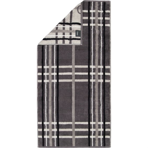Cawö Håndklæde Serie - Noblesse Check Antracite