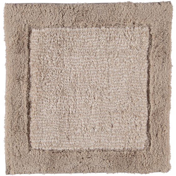 Cawö bademåtte - Luxury Two Tone 60 x 60 cm Sand