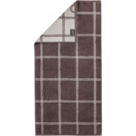 Cawö Håndklæde - Luxury Two Tone Grafik 50 x 100 cm Pepper