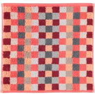 Cawö Vaskeklud - Unique Karo 30 x 30 cm Koral