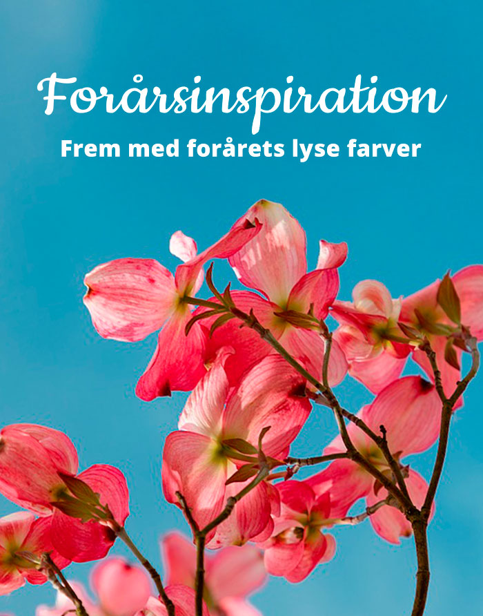 Frem med forårets lyse farver