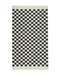 Marc O'Polo Gæstehåndklæde - Checker 30 x 50 cm Anthracite