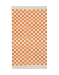 Marc O'Polo Gæstehåndklæde - Checker 30 x 50 cm Melon