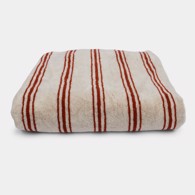 Homehagen Strandhåndklæde - Strib/tern 100 x 150 cm Cinnamon