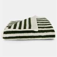 Homehagen Håndklæde - Pinstripe 45 x 65 cm Alpine Moss