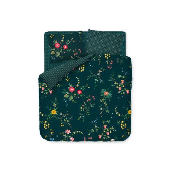 PiP Studio Sengetøj - Fleur Grandeur Dark Blue