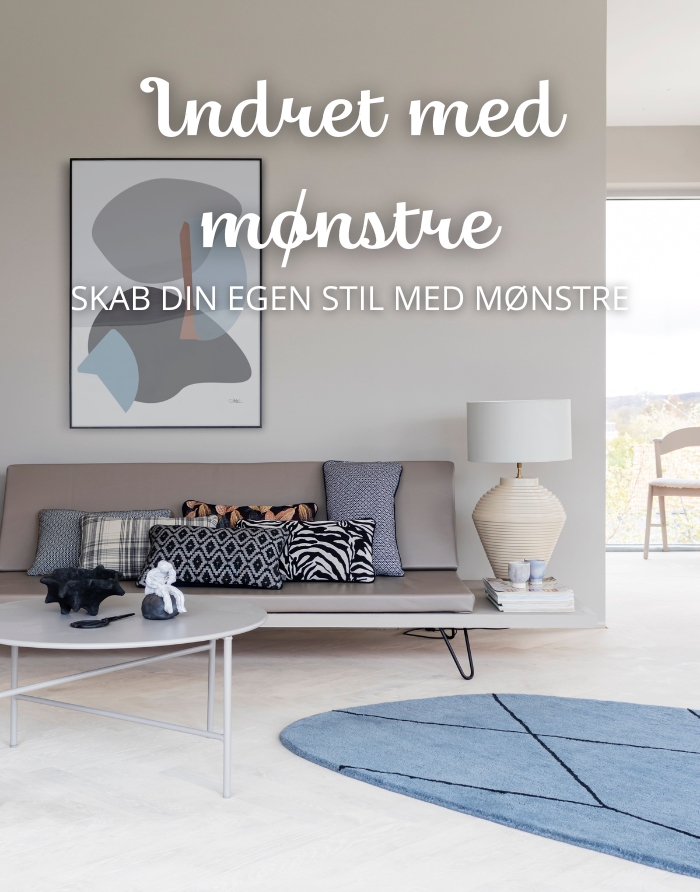 Indret med mønstre