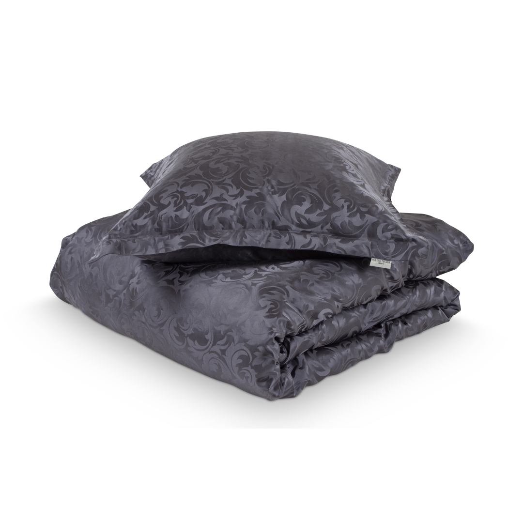 bånd patois gnier Køb Mulberry Silke sengetøj i grå fra Nordic Weaving