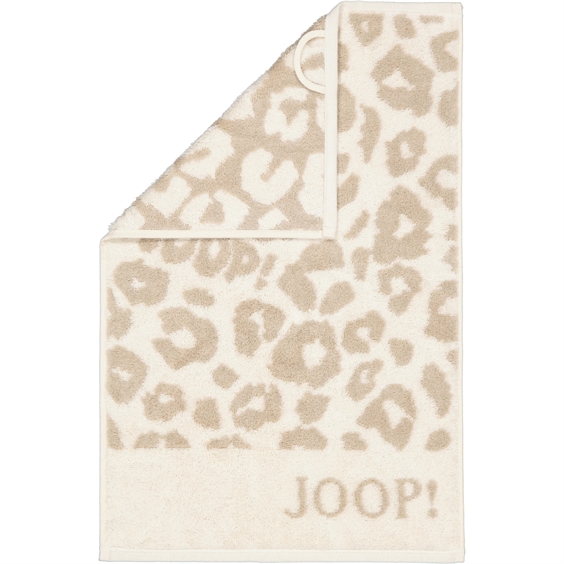 JOOP! Gæstehåndklæde - Leo Allover 30 x 50 cm Creme