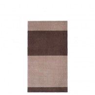 Tica Copenhagen Smudsmåtte - Stripes Horizontal 67 x 120 cm Sand/brown
