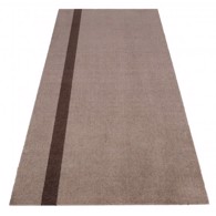 Tica Copenhagen Smudsmåtte - Stripes Vertical 67 x 120 cm Sand/brown