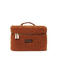 Essenza Beauty Case - Tracy Teddy Leather Brown